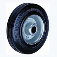 WBD wholesale price industrial black rubber garbage bin wheel