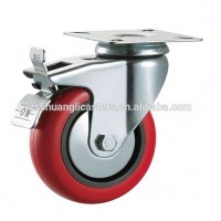 Pu bbs swivel wheels 3 inch