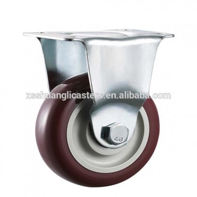 Industrial caster wheel 100mm 4 inch plastic trolley wheel